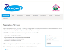 Tablet Screenshot of peryonis.com